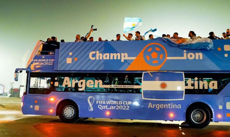 Argentina ganó el mundial y en Córdoba se festejó a lo grande